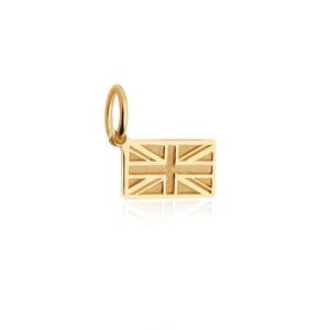 Jet Set Candy 14K Union Jack Flag Charm